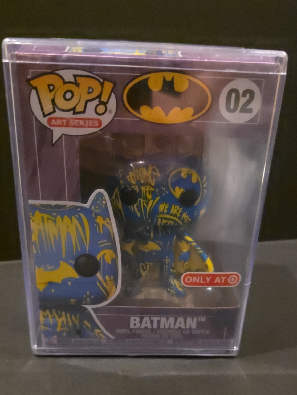 Funko Pop! Art Series Batman - Blue & Yellow